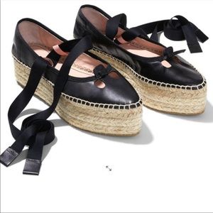 Marc Jacobs black spadrilles